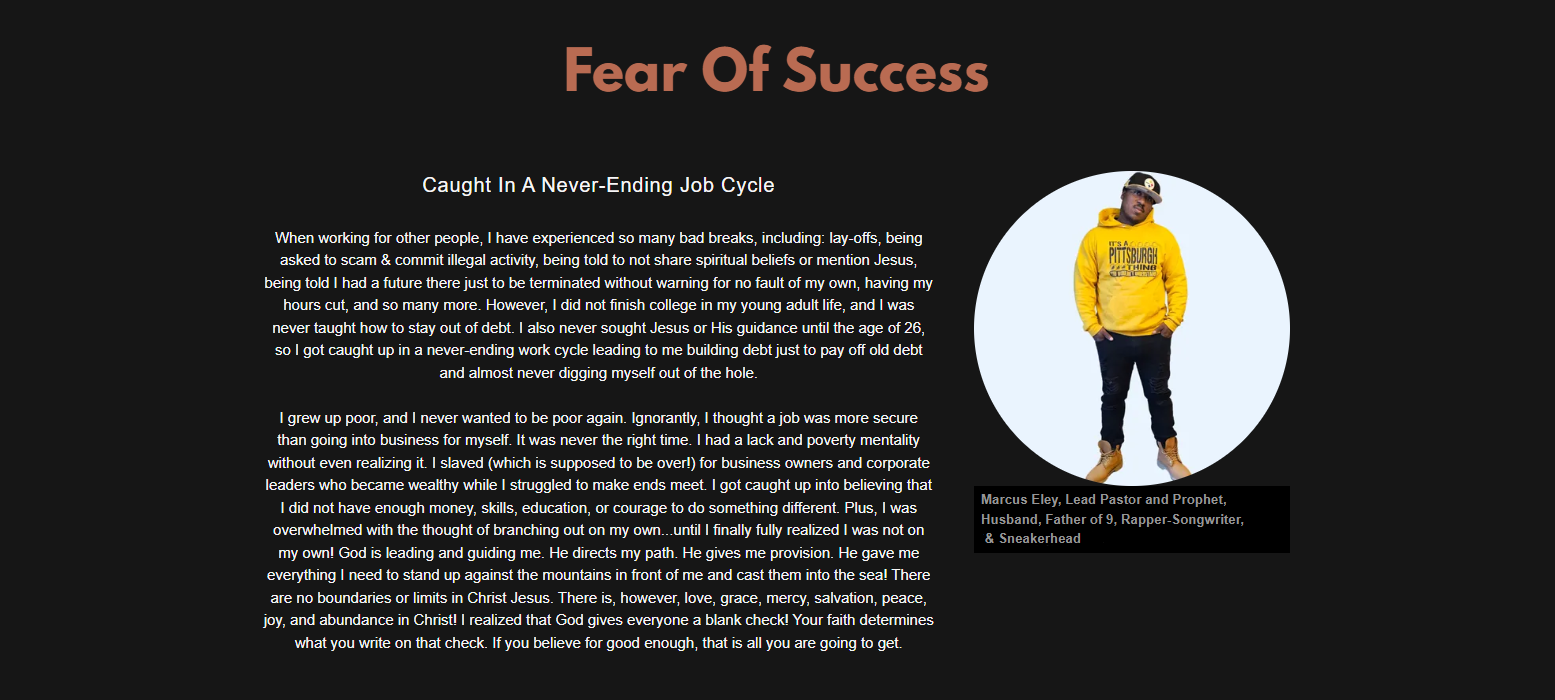 Fear Success
