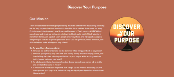 Discover Your Purpose DYP Report dyp.life