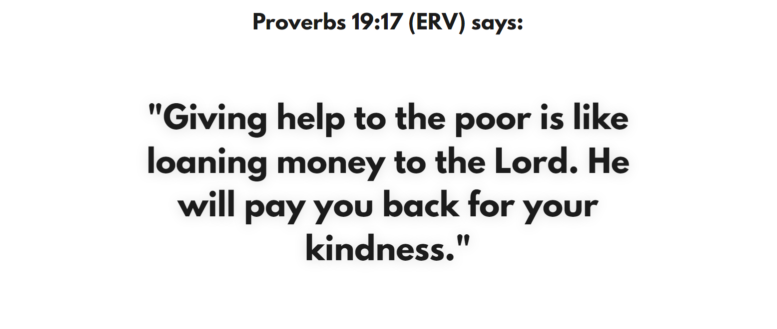 Proverbs 19:17 DYP.life